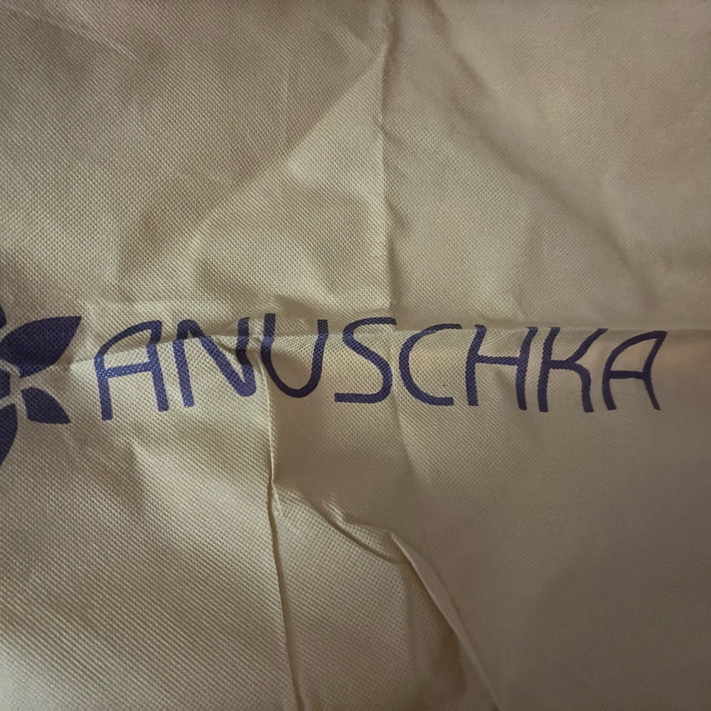 Anuschka Artistic Elephant and Butterfly Crossbody Bag - Picture 13 of 16